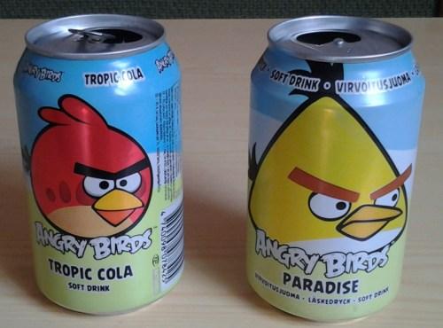 Les Angry Birds font des bulles … Et de belles bulles.
