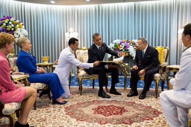 Le président Barack Obama en voyage en Thaïlande