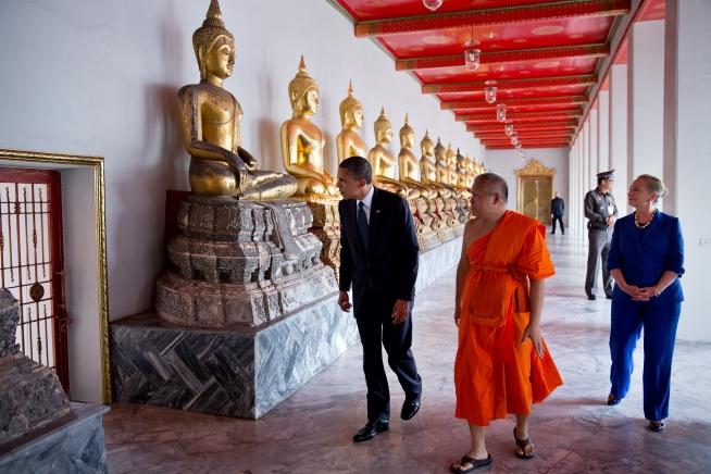 Le président Barack Obama en voyage en Thaïlande