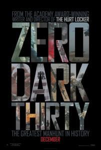 Premier spot TV pour Zero Dark Thirty