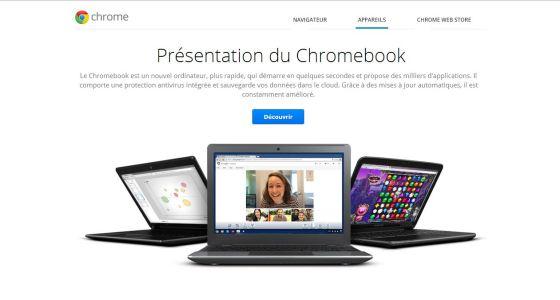 Un ChromeBook avec un écran tactile?