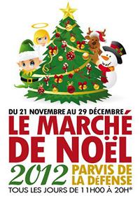Le marché de Noël de La Défense  jusqu’au 29 décembre : une nouveauté Cré’Arche, le village des jeunes créateurs installé dans un igloo.