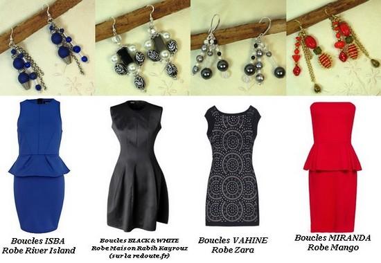 Les bijoux de CreaChriss : une collection de bijoux « Spécial Fêtes »