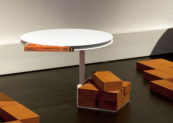 Spatz collection en brique par Fx Balléry