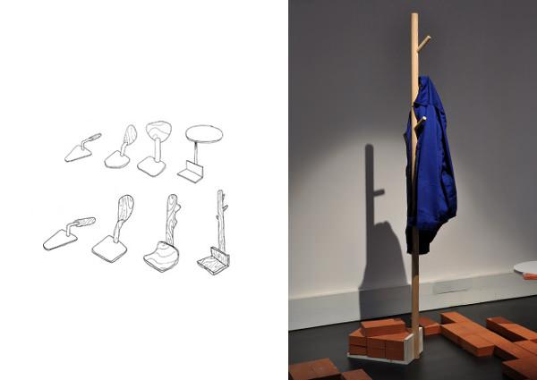 Spatz collection en brique par Fx Balléry