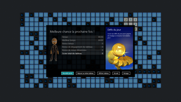 Le démineur enfin sur Windows RT !