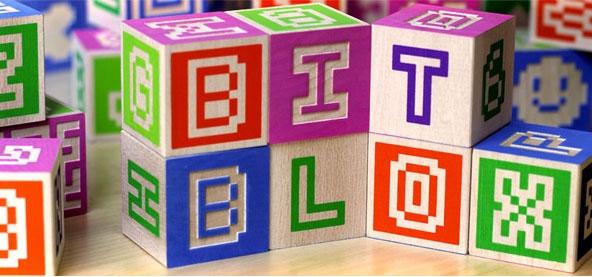 Les cubes Bitblox, par Glyfyx