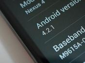 Mise jour Android 4.2.1 pour Nexus Galaxy