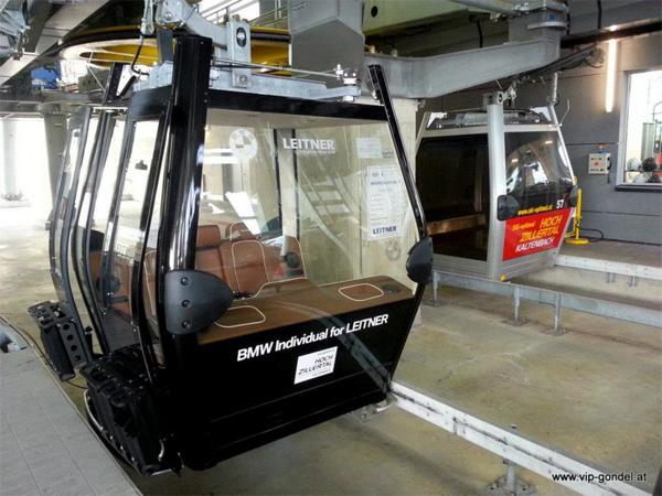 Une station de ski propose une télécabine de Luxe signée BMW