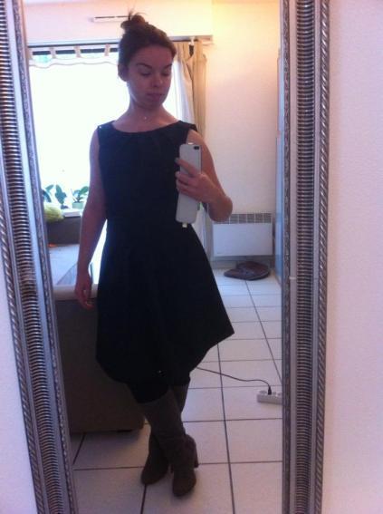 Me petite robe noire… cousue main !