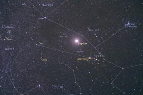 Magnifiques portraits de Jupiter et de la constellation du Taureau