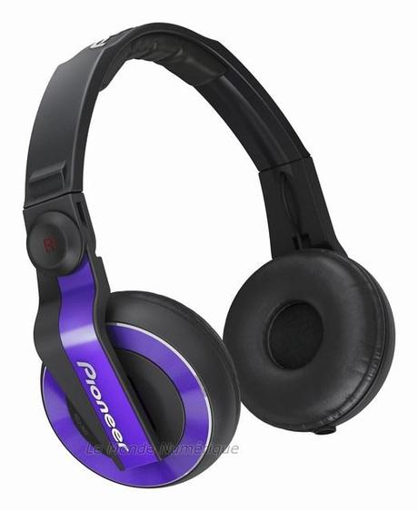 De la couleur pour les casques DJ HDJ-500 de Pioneer