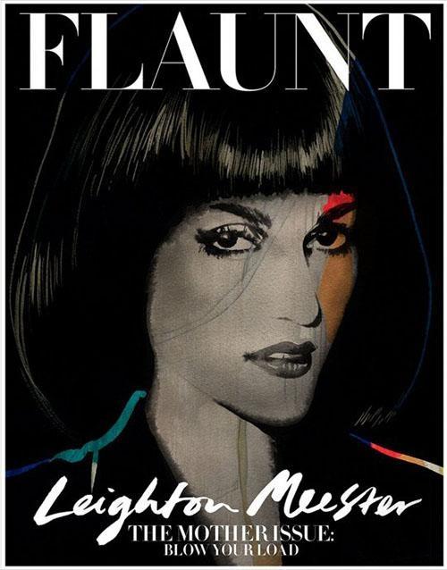 Leighton Meester méconaissable pour Flaunt Magazine !