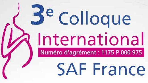 3ème colloque international SAF France 2013 : ouverture des inscriptions
