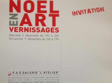 Galerie F A E  NOEL EN ART