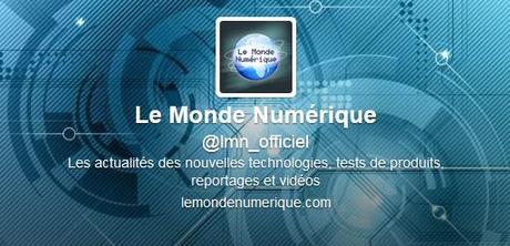 Suivez Le Monde Numérique sur Twitter @lmn_officiel