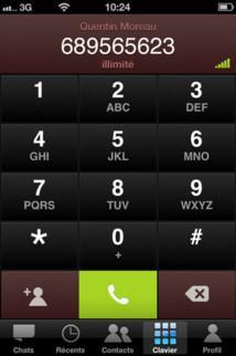 Yuilop: Des appels et des SMS gratuits sur iPhone...