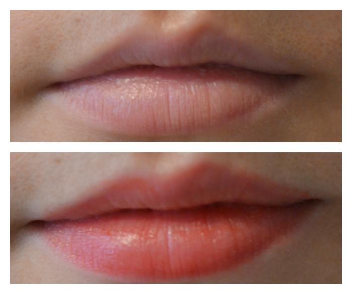 Rosy lips