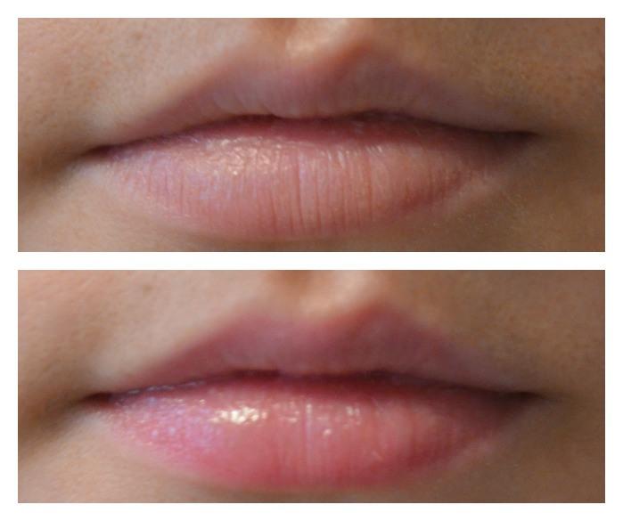 Rosy lips