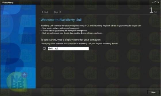 Le Blackberry Desktop Manager devient Blackberry Link – premières images