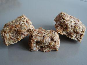 barres multicéréales protéinées praliné châtaigne DSC00069