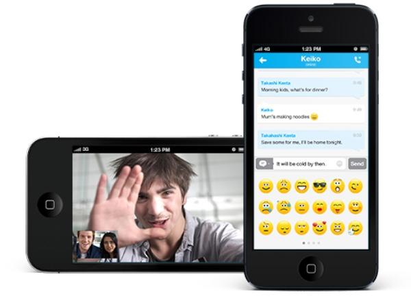 Skype se met à jour sur iPhone et iPad