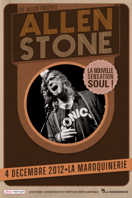 Allen Stone, la nouvelle sensation Soul en concert le 4 décembre à Paris