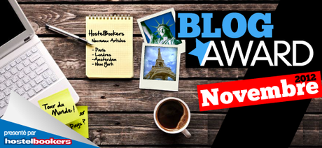 Blog Awards | Les Meilleurs Blogs et Articles de Voyage en Novembre