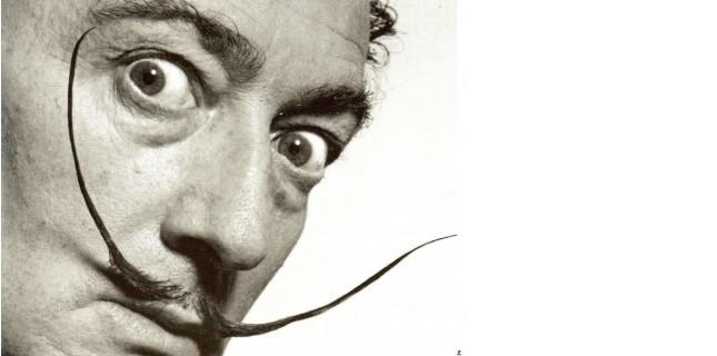 Salvador Dali, l'homme à la moustache farceuse. (AP/SIPA)