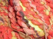 Filage d'alpaga gilets laine bouillie