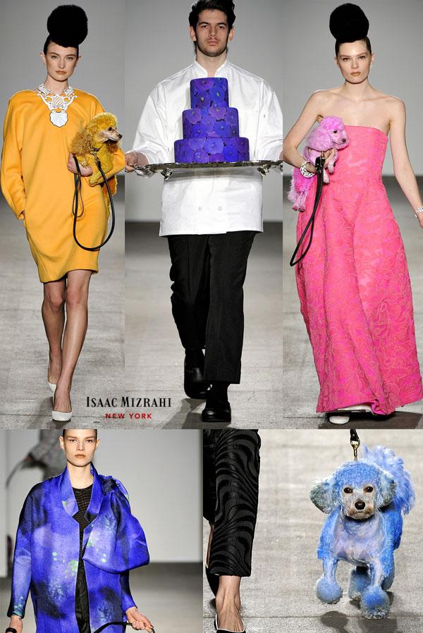 Isaac Mizrahi et les poodles.