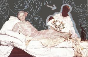 Oneika Russel  Olympia Variations, 2006 , digital print from 16 print series 
