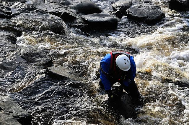 Exercice de sauvetage...