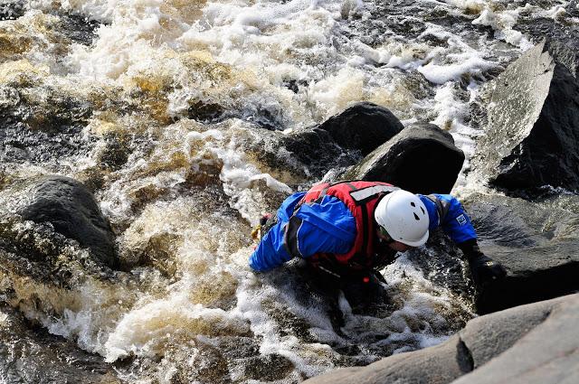 Exercice de sauvetage...