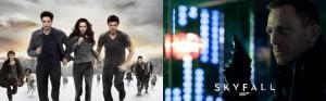 Box office US : Twilight en tête mais suivi de près par Skyfall