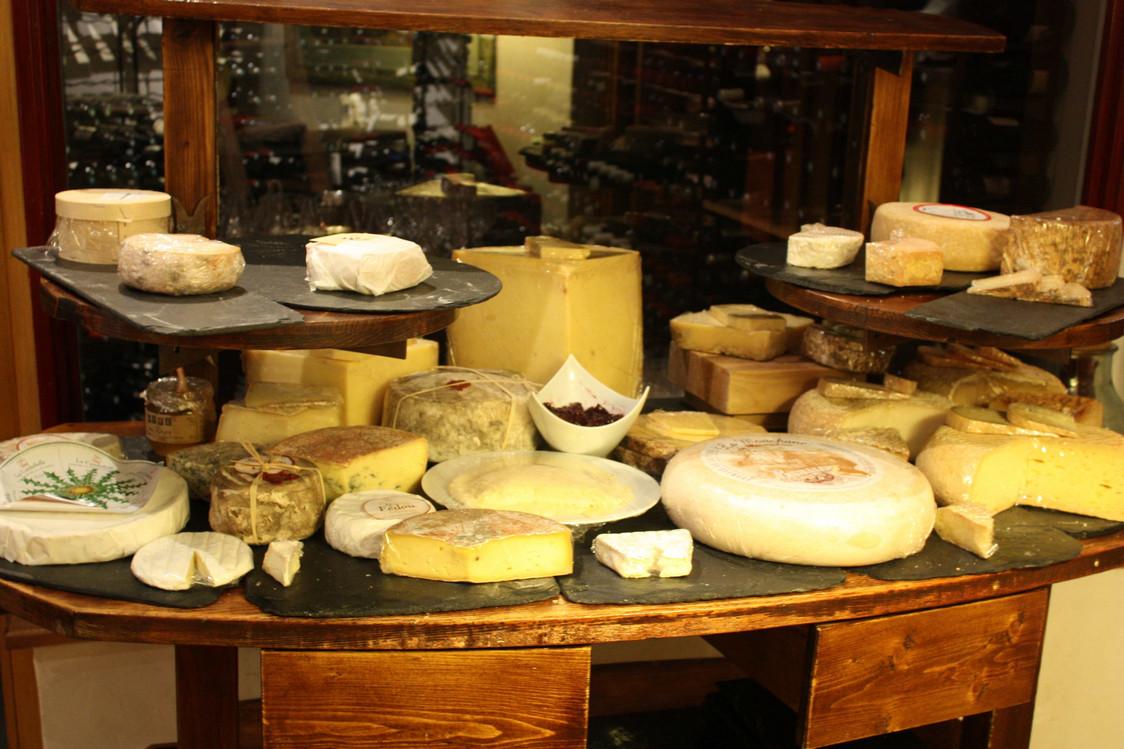 Un plateau de fromages souhaite la bienvenue © P.Faus 