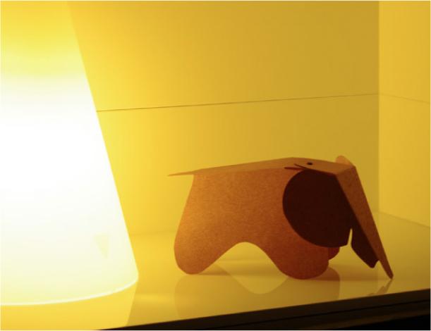 Papertoy ‘Elephant EAMES’ by Vitra