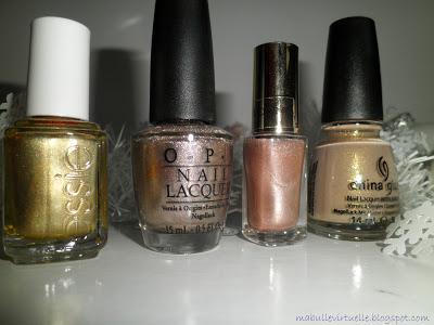 Ma sélection verniesques aux couleurs de Noël