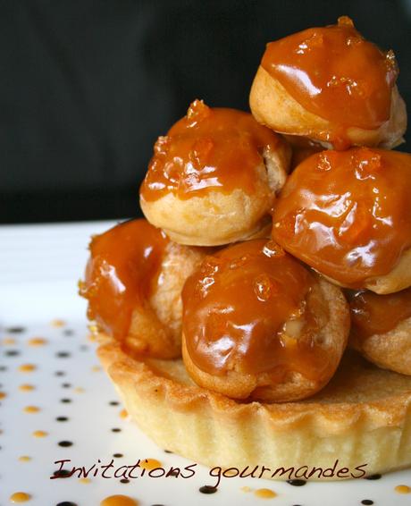 religieuse caramel RECETTES POUR LES FÊTES