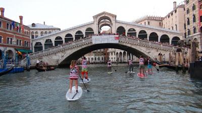 Stand Up Paddle à Venise