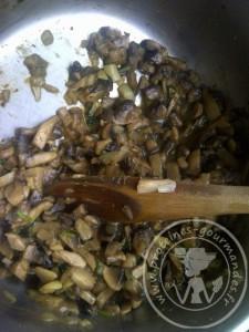 Raviolis aux champignons saveur truffes