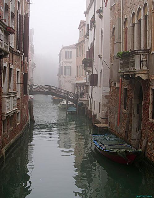 Matin brumeux sur Venise...