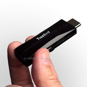 Tizzstick N1, une clé USB lecteur multimédia HD sous Android