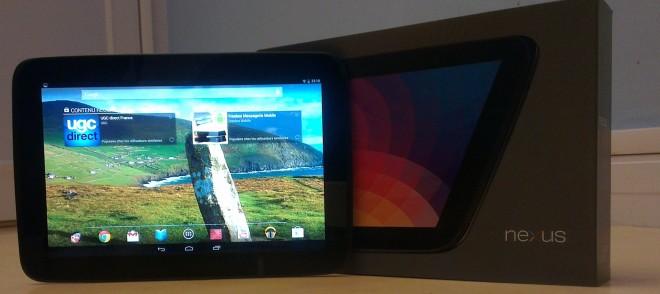 Nexus 10 - Le test du poids lourd de Google