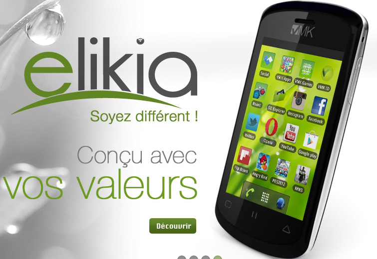 Elikia, le smartphone créé par VMK au Congo