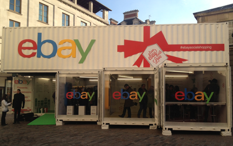 Pop up store d'Ebay De nouvelles dimensions pour le retail.