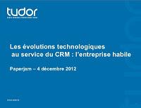 CRM, évolutions technologiques et Entreprise Habile - de Laurent Bravetti