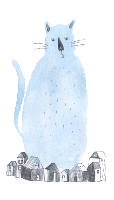 Vous vous souvenez de ce gros chat ?Et bien, j'essaie de ...