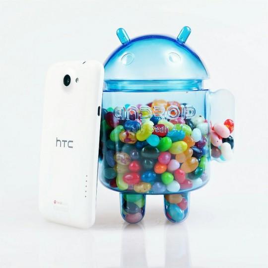 Android 4.1 Jelly Bean sur le HTC One X