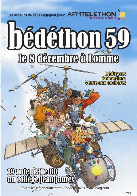 Samedi 8 décembre : Bédéthon 59 au collège Jean Jaurès à Lomme